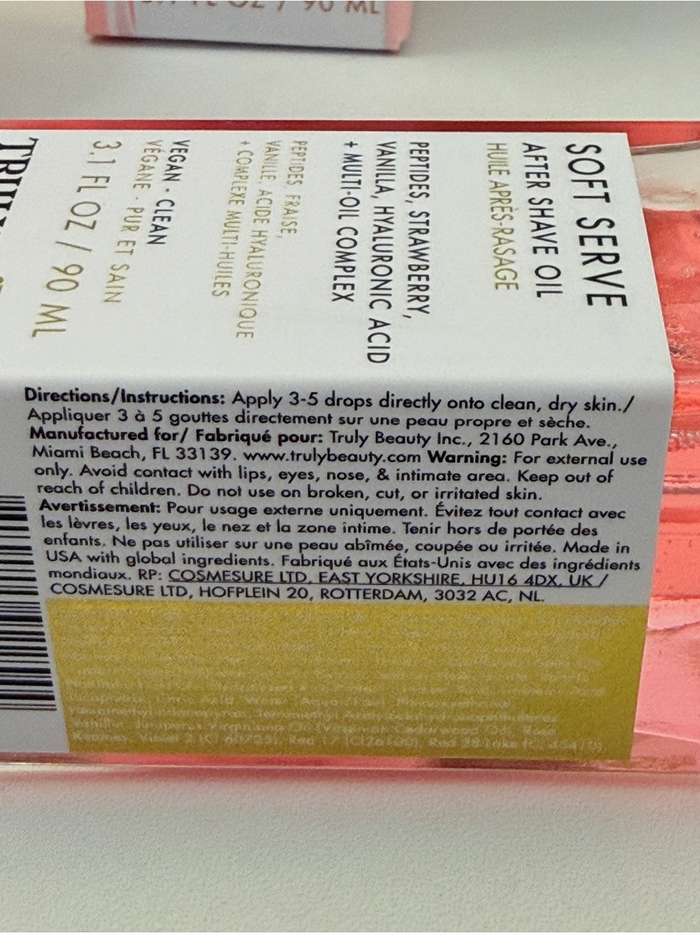 TRULY Soft Serve After Shave Oil & Serum Deodorant Set - Picture 2 of 5